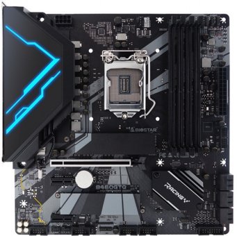 Biostar B460GTQ B460 LGA 1200 Soket DDR4 2933 Mhz PCIe 4.0 Micro ATX Masaüstü Bilgisayar Intel Uyumlu Anakart