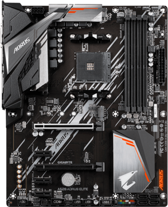 Gigabyte A520 AORUS A520 AM4 Soket DDR4 4733 Mhz ATX Masaüstü Bilgisayar AMD Uyumlu Anakart