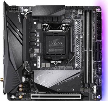 Gigabyte Z490I AORUS ULTRA Z490 LGA 1200 Soket DDR4 3200 Mhz PCIe 4.0 Wi-Fi Overclock Mini ITX Masaüstü Bilgisayar Intel Uyumlu Anakart