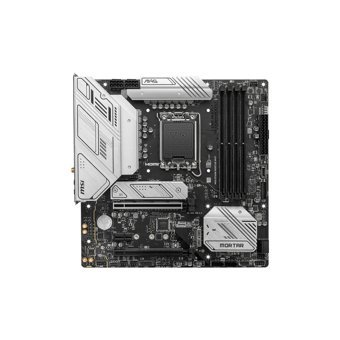 MSI B760M B760M LGA 1700 Soket DDR5 6600 Mhz PCIe 4.0 Wi-Fi Micro ATX Masaüstü Bilgisayar Intel Uyumlu Anakart
