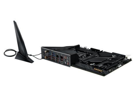 Asus Rog Crosshair VIII Dark Hero x570 AM4 Soket DDR4 5100 Mhz PCIe 4.0 Wi-Fi Overclock ATX Gaming AMD Uyumlu Anakart