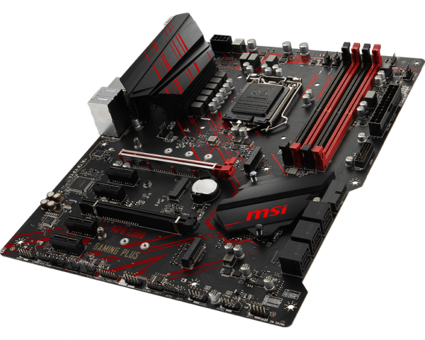 MSI Z390 Gaming Plus Z390 LGA 1151 Soket DDR4 4400 Mhz Overclock Mining ATX Masaüstü Bilgisayar Intel Uyumlu Anakart