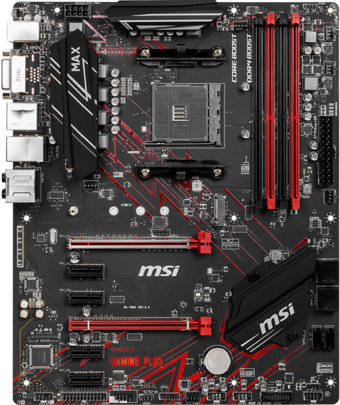 MSI B450 Gaming Plus MAX B450 AM4 Soket DDR4 4133 Mhz Overclock Mining ATX Masaüstü Bilgisayar AMD Uyumlu Anakart