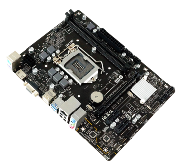 Biostar H310MHP H310 LGA 1151 Soket DDR4 2666 Mhz Micro ATX Masaüstü Bilgisayar Intel Uyumlu Anakart