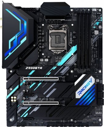 Biostar Z590GTA Z590 LGA 1200 Soket DDR4 5000 Mhz PCIe 4.0 Overclock ATX Masaüstü Bilgisayar Intel Uyumlu Anakart