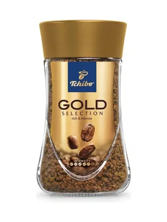 Tchibo Gold Selection Çözünebilir Kahve Kavanoz 100 Gr.