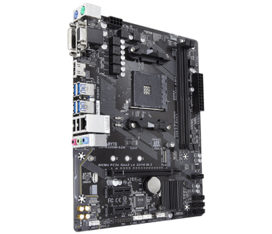 Gigabyte GA-A320M-S2H A320 AM4 Soket DDR4 3200 Mhz Micro ATX Masaüstü Bilgisayar AMD Uyumlu Anakart