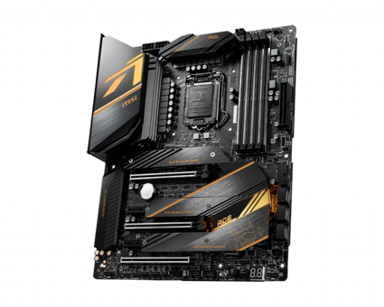 MSI Z490 Ace Z490 LGA 1200 Soket DDR4 4800 Mhz PCIe 4.0 Wi-Fi Overclock Mining ATX Masaüstü Bilgisayar Intel Uyumlu Anakart