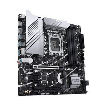 Asus Prime Z790M Plus Z790M LGA 1700 Soket DDR4 5333 Mhz PCIe 4.0 Overclock Micro ATX Masaüstü Bilgisayar AMD Uyumlu Anakart