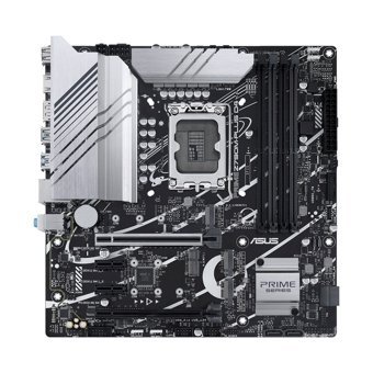 Asus Prime Z790M Plus Z790M LGA 1700 Soket DDR4 5333 Mhz PCIe 4.0 Overclock Micro ATX Masaüstü Bilgisayar AMD Uyumlu Anakart