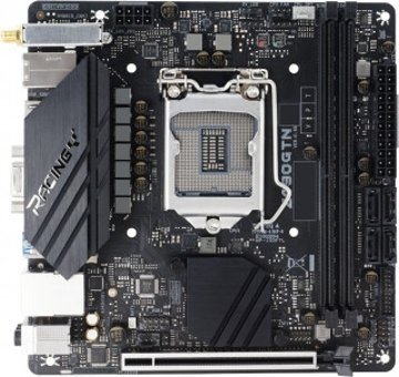 Biostar Z490GTN Z490 LGA 1200P Soket DDR4 4400 Mhz PCIe 4.0 Overclock Mini ITX Masaüstü Bilgisayar Intel Uyumlu Anakart
