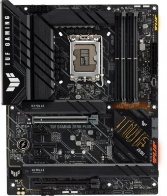 Asus Tuf Gaming Z690-Plus Z690 LGA 1700 Soket DDR4 6000 Mhz Overclock ATX Gaming Intel Uyumlu Anakart