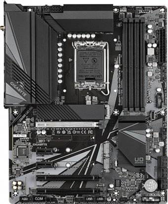 Gigabyte Z690 UD AX Z690 LGA 1700 Soket DDR5 6000 Mhz PCIe 4.0 Wi-Fi Overclock Mining ATX Masaüstü Bilgisayar Intel Uyumlu Anakart