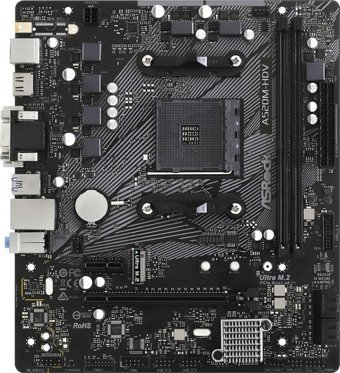Asrock A520M-HDV A520 AM4 Soket DDR4 4733 Mhz Micro ATX Gaming AMD Uyumlu Anakart