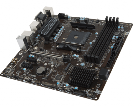 MSI B350M Pro-VDH B350 AM4 Soket DDR4 3200 Mhz Overclock Micro ATX Masaüstü Bilgisayar AMD Uyumlu Anakart