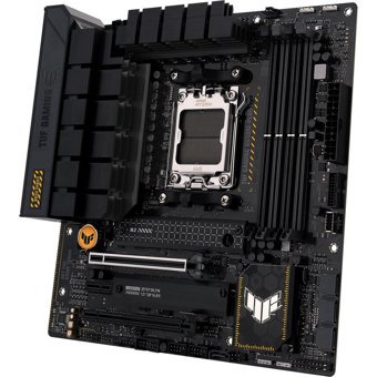 Asus Tuf Gaming B650M-Plus B650M AM5 Soket DDR5 6400 Mhz PCIe 4.0 Overclock Micro ATX Masaüstü Bilgisayar AMD Uyumlu Anakart