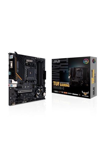 Asus Tuf Gaming B550M-E B550 AM4 Soket DDR4 4800 Mhz PCIe 4.0 Overclock Micro ATX Masaüstü Bilgisayar AMD Uyumlu Anakart