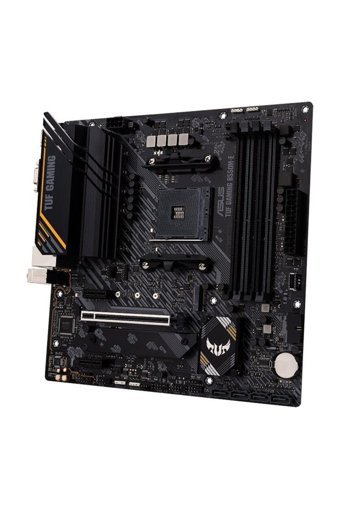 Asus Tuf Gaming B550M-E B550 AM4 Soket DDR4 4800 Mhz PCIe 4.0 Overclock Micro ATX Masaüstü Bilgisayar AMD Uyumlu Anakart