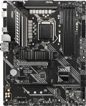 MSI B460 TORPEDO B460 LGA 1200 Soket DDR4 2933 Mhz PCIe 4.0 ATX Masaüstü Bilgisayar Intel Uyumlu Anakart