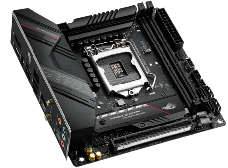 Asus Rog Strix B560-I Gaming B560 LGA 1200 Soket DDR4 5333 Mhz PCIe 4.0 Wi-Fi Mini ITX Gaming Intel Uyumlu Anakart