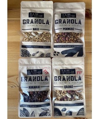 Hammhum Ev Yapımı Granola Seti - 100 gr