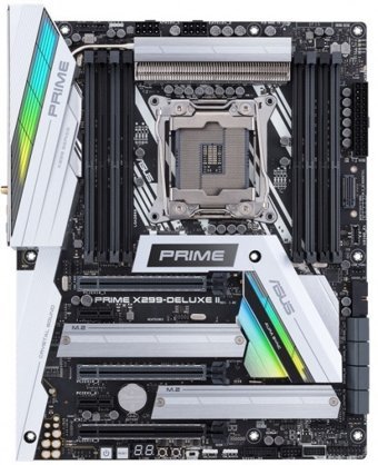 Asus Prime X299-Deluxe II X299 LGA 2066 Soket DDR4 4266 Mhz Overclock ATX gaming Intel Uyumlu Anakart