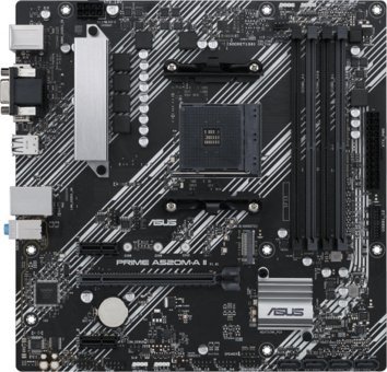 Asus Prime A520M-A II A520 AM4 Soket DDR4 4800 Mhz Micro ATX Gaming AMD Uyumlu Anakart