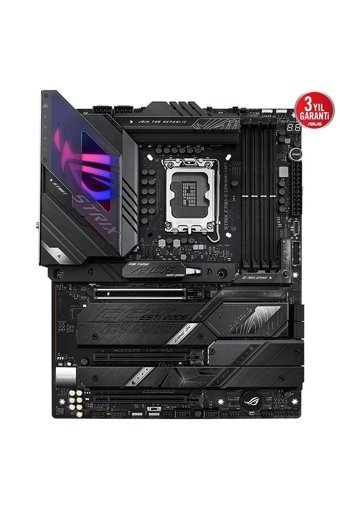 Asus Rog Strix Z790-E Gaming Z790 LGA 1700 Soket 7800 Mhz PCIe 4.0 Wi-Fi ATX Masaüstü Bilgisayar Intel Uyumlu Anakart
