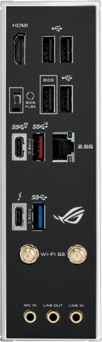 Asus Rog Strix Z590-I Gaming Z590 LGA 1200 Soket DDR4 5133 Mhz PCIe 4.0 Wi-Fi Overclock Mini ITX Gaming Intel Uyumlu Anakart