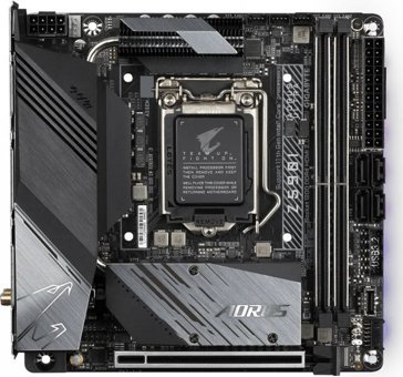 Gigabyte Z590I AORUS ULTRA Z590 LGA 1200 Soket DDR4 3200 Mhz PCIe 4.0 Wi-Fi Overclock Mini ITX Masaüstü Bilgisayar Intel Uyumlu Anakart