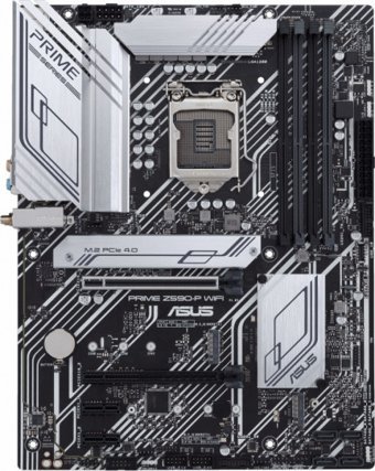 Asus Prime Z590-P Wifi Z590 LGA 1200 Soket DDR4 5133 Mhz PCIe 4.0 Wi-Fi Overclock ATX Gaming Intel Uyumlu Anakart