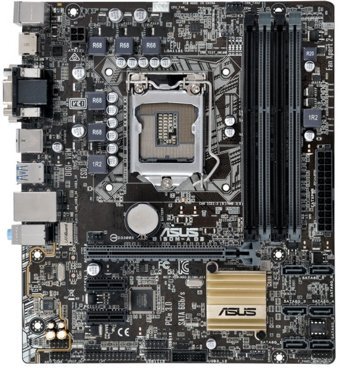 Asus B150M-C D3 B150 LGA 1151 Soket DDR3 1866 Mhz Micro ATX Masaüstü Bilgisayar Intel Uyumlu Anakart