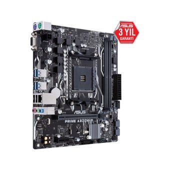Asus Prime A320M-F A320 AM4 Soket DDR4 3200 Mhz Overclock Micro ATX Masaüstü Bilgisayar AMD Uyumlu Anakart