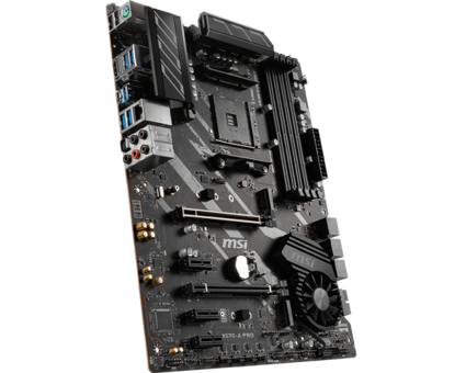 MSI X570-A Pro X570 AM4 Soket DDR4 4400 Mhz PCIe 4.0 Overclock ATX Masaüstü Bilgisayar AMD Uyumlu Anakart