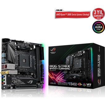 Gigabyte B450I AORUS Pro B450 AM4 Soket DDR4 3466 Mhz Wi-Fi Overclock Mini ITX Masaüstü Bilgisayar AMD Uyumlu Anakart