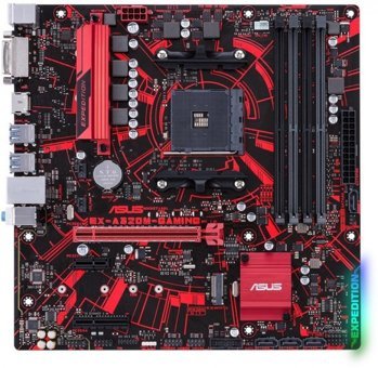 Asus A320M-Gaming A320 AM4 Soket DDR4 3200 Mhz Micro ATX Gaming AMD Uyumlu Anakart