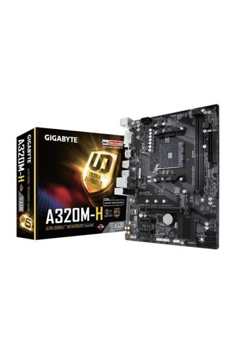 Gigabyte A320M H A320 AM4 Soket DDR4 3200 Mhz Overclock Micro ATX Masaüstü Bilgisayar AMD Uyumlu Anakart