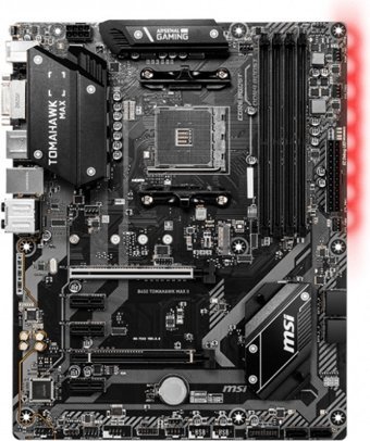 MSI B450 TOMAHAWK MAX II B450 AM4 Soket DDR4 4133 Mhz Overclock Mining ATX Masaüstü Bilgisayar AMD Uyumlu Anakart