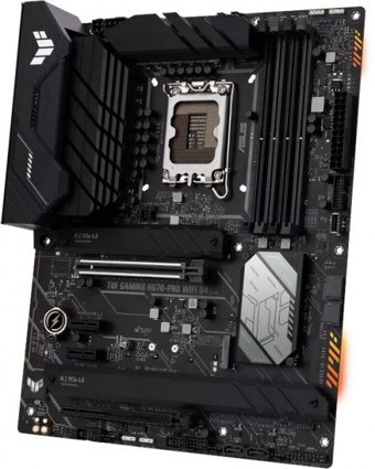 Asus Tuf Gaming H670-Pro Wifi H670 LGA 1700 Soket DDR4 5333 Mhz Wi-Fi Overclock ATX Gaming Intel Uyumlu Anakart