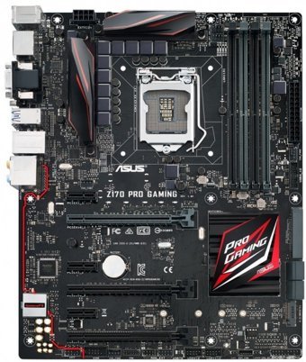 Asus Z170 Pro z170 LGA 1151 Soket DDR4 3400 Mhz Overclock ATX Gaming Intel Uyumlu Anakart