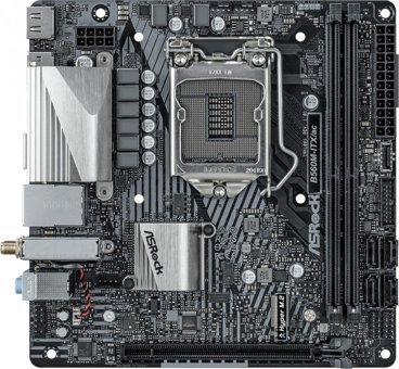 Asrock B560M-ITX B560 LGA 1200 Soket DDR4 4600 Mhz PCIe 4.0 Wi-Fi Mini ITX Gaming Intel Uyumlu Anakart