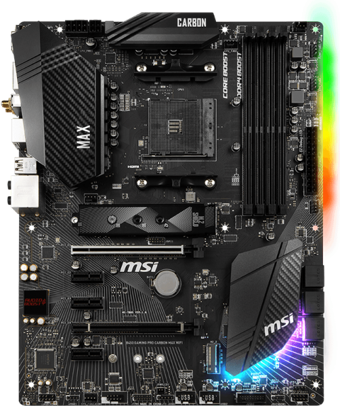 MSI B450 Gaming B450 AM4 Soket DDR4 4133 Mhz Wi-Fi Overclock Mining ATX Masaüstü Bilgisayar AMD Uyumlu Anakart