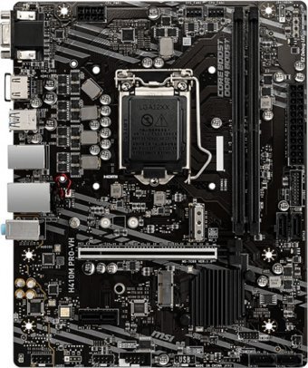 MSI H410M Pro-VH H410 LGA 1200 Soket DDR4 2933 Mhz PCIe 4.0 Micro ATX Masaüstü Bilgisayar Intel Uyumlu Anakart