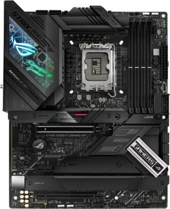 Asus Rog Strix Z690-F Gaming Z690 LGA 1700 Soket DDR5 6400 Mhz PCIe 4.0 Wi-Fi Overclock ATX Gaming Intel Uyumlu Anakart