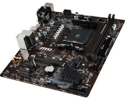 MSI B450M Pro-M2 V2 B450 AM4 Soket DDR4 3466 Mhz Overclock Micro ATX Masaüstü Bilgisayar AMD Uyumlu Anakart