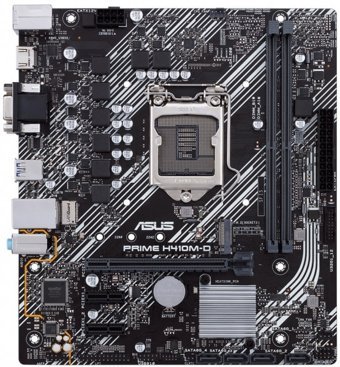 Asus Prime H410M-D H410 LGA 1200 Soket DDR4 2933 Mhz Micro ATX Masaüstü Bilgisayar Intel Uyumlu Anakart