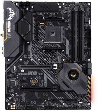 Asus Tuf Gaming X570 Plus Wifi X570 AM4 Soket DDR4 4400 Mhz PCIe 4.0 Wi-Fi Overclock ATX Gaming AMD Uyumlu Anakart