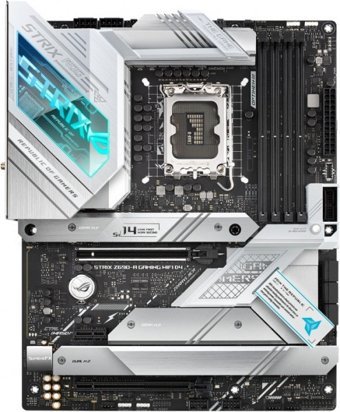 Asus Rog Strix Z690-A Gaming Z690 LGA 1700 Soket DDR5 6000 Mhz Wi-Fi Overclock ATX Gaming Intel Uyumlu Anakart
