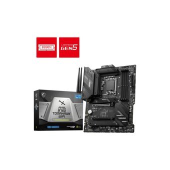 MSI Mag B760 Tomahawk Wifi B760 LGA 1700 Soket DDR5 5333 Mhz PCIe 4.0 Wi-Fi ATX Masaüstü Bilgisayar Intel Uyumlu Anakart