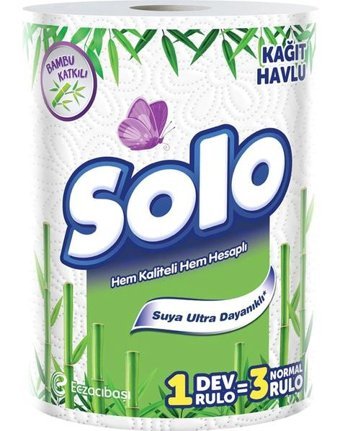Solo Dev Havlu 1=3 Rulo 3 Adet
